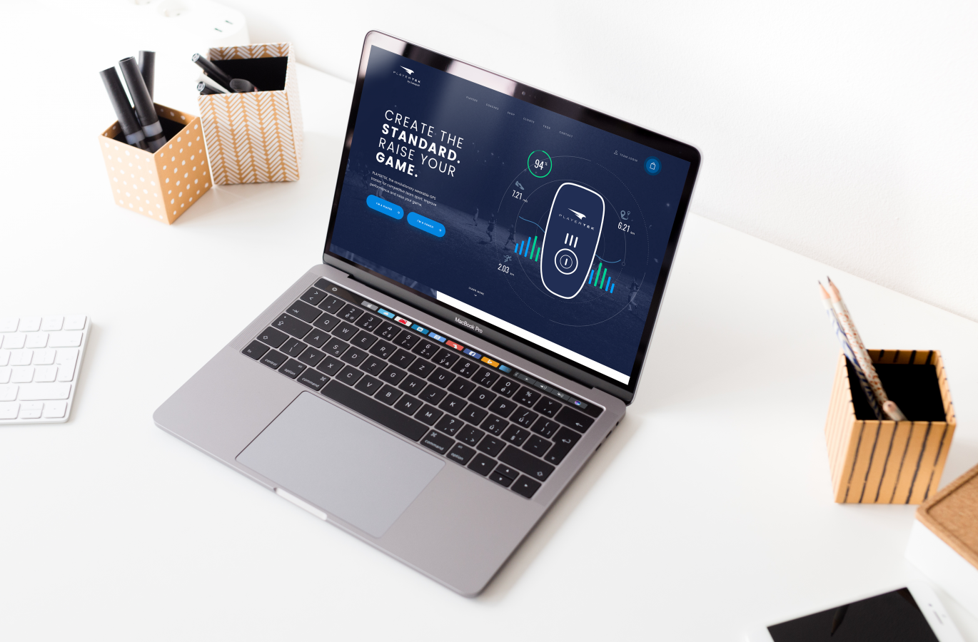 Parallax launches new website for PLAYERTEK