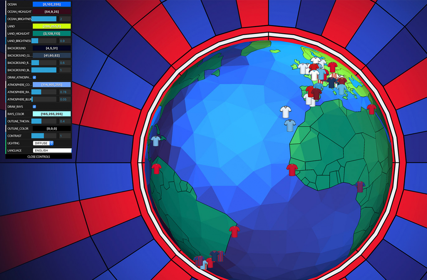 goal 50 globe
