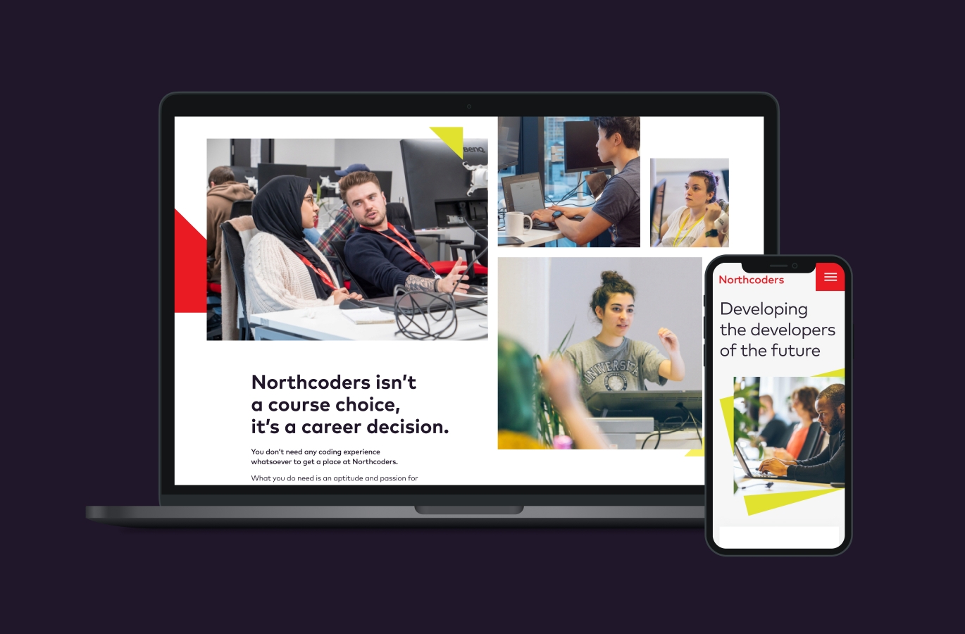 Northcoders website