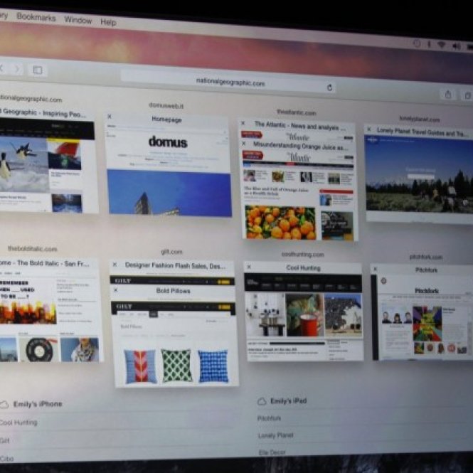 Safari changes ios 8