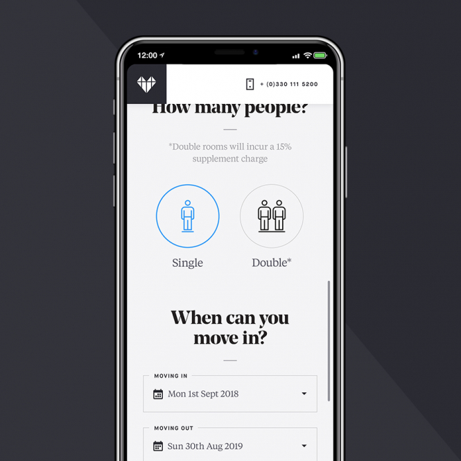 Booking portal for IconInc
